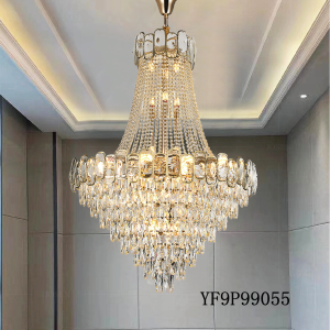 Beautiful Luxury Crystal Hanging Chandelier Light
