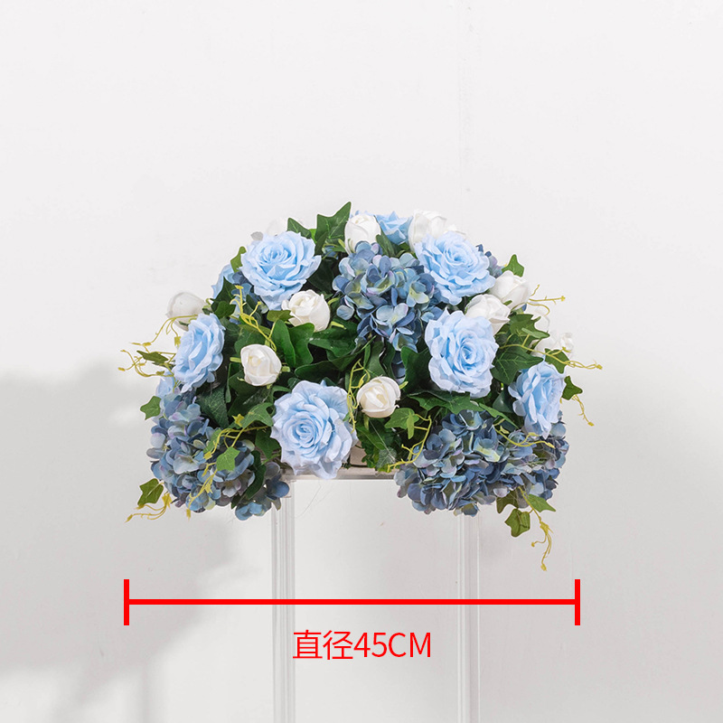 Compact Bionic flower for window exhibition and table decoration