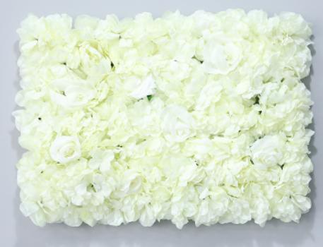 Cream White Large Wedding flower wall panel backdrop