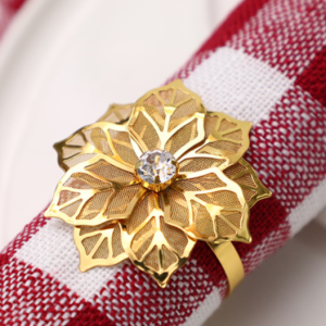 Leaf-Like Napkin Ring (Set of 6)