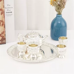 Good quality Chinese elephant tea set one pot with four cups in gift set