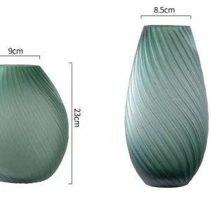 Green Galss Vases for Flowers