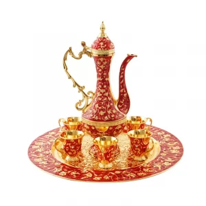 Hot sale Arabic Tea Gift Set Demitasse Cup Sets for Coffee and Tea