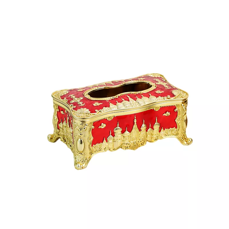 Luxury Big Rectangle Napkin Holder ABS Paper Tissue Box Wholesale