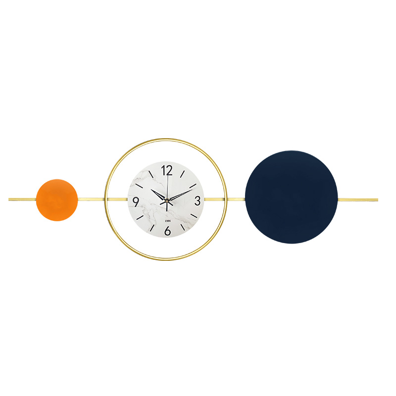 Saturey Wall Clock Light Luxury Clock Wall Clock Fashion Creative Living Room Home Decoration Art Clock Simple Modern Wall Clock Home Decor Cloc