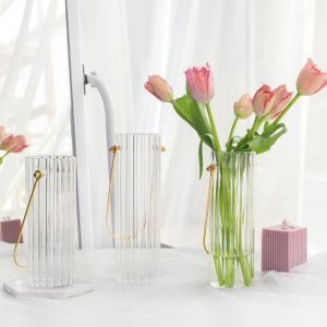 Sparkling Glss Vases for Flowers