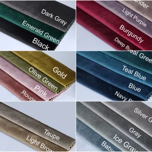 Exclusive Blackout Velvet Curtain Panels for Living Room, Rod pocket, Velvet Drapery for Bedroom