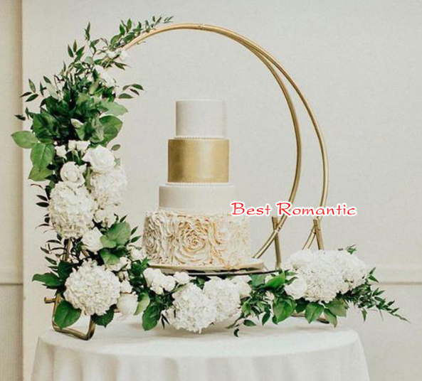 Wedding Couple Cake topper flower stand