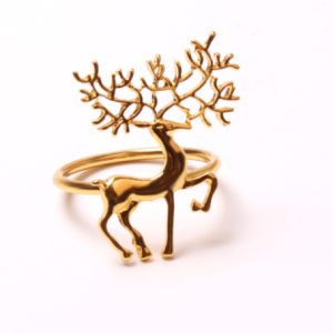 Deer Napkin Ring (Set of 6)